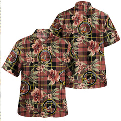 Clan MacAlister of Skye Ancient Tartan Crest Badge Aloha Hawaiian Shirt Tropical Old Style VU69 MacAlister of Skye Ancient Tartan Tartan Today   