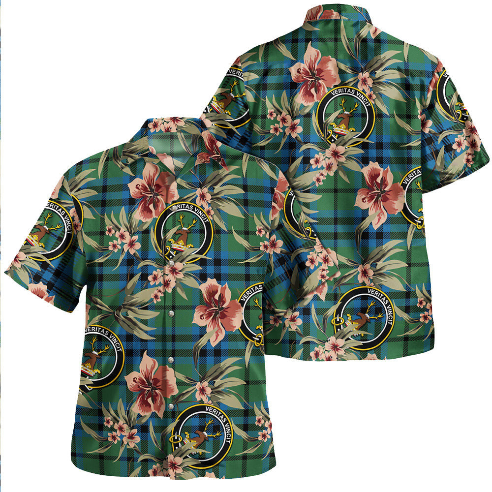 Clan Keith (Austin) Ancient Tartan Crest Badge Aloha Hawaiian Shirt Tropical Old Style SH64 Keith (Austin) Ancient Tartan Tartan Today   