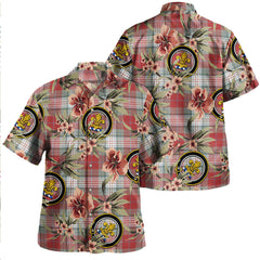 Clan Warden Weathered Tartan Crest Badge Aloha Hawaiian Shirt Tropical Old Style WP10 Warden Weathered Tartan Tartan Today   