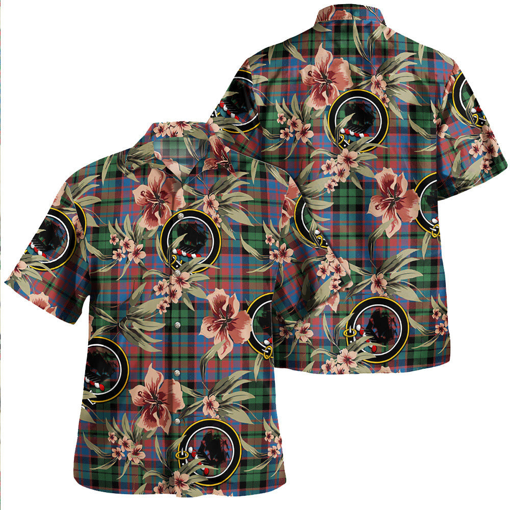 Clan MacInroy Ancient Tartan Crest Badge Aloha Hawaiian Shirt Tropical Old Style RJ48 MacInroy Ancient Tartan Tartan Today   