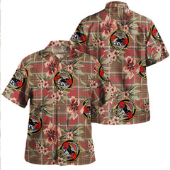 Clan MacLeod of Gesto Weathered Tartan Crest Badge Aloha Hawaiian Shirt Tropical Old Style WR70 MacLeod of Gesto Weathered Tartan Tartan Today   