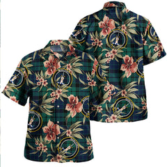 Clan MacKay Modern Tartan Crest Badge Aloha Hawaiian Shirt Tropical Old Style CF68 MacKay Modern Tartan Tartan Today   