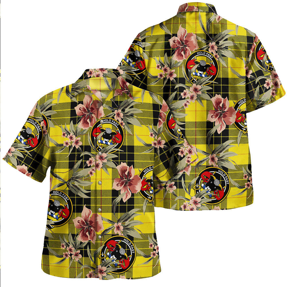 Clan MacLeod of Lewis Modern Tartan Crest Badge Aloha Hawaiian Shirt Tropical Old Style XH41 MacLeod of Lewis Modern Tartan Tartan Today   