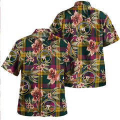 Clan MacMillan Modern Tartan Crest Badge Aloha Hawaiian Shirt Tropical Old Style VN88 MacMillan Modern Tartan Tartan Today   