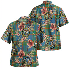 Clan Ralston UK Ancient Tartan Crest Badge Aloha Hawaiian Shirt Tropical Old Style KP37 Ralston UK Ancient Tartan Tartan Today   