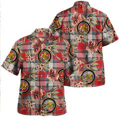 Clan Warden Modern Tartan Crest Badge Aloha Hawaiian Shirt Tropical Old Style EO73 Warden Modern Tartan Tartan Today   