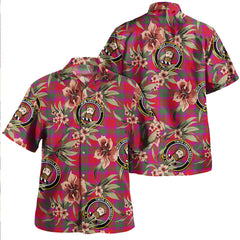 Clan MacNab Modern Tartan Crest Badge Aloha Hawaiian Shirt Tropical Old Style WN81 MacNab Modern Tartan Tartan Today   