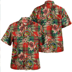 Douglas of Roxburgh Modern Tartan Clan Crest Badge Aloha Hawaiian Shirt Tropical Old Style QO87 Douglas of Roxburgh Modern Tartan Tartan Today   
