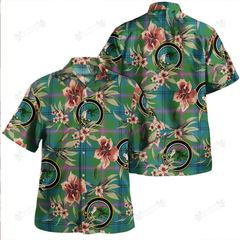 Clan Laurie Ancient Tartan Crest Badge Aloha Hawaiian Shirt Tropical Old Style WQ99 Laurie Ancient Tartan Tartan Today   