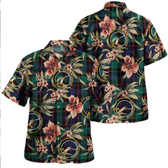 Guthrie Modern Tartan Clan Crest Badge Aloha Hawaiian Shirt Tropical Old Style JF25 Guthrie Modern Tartan Tartan Today   