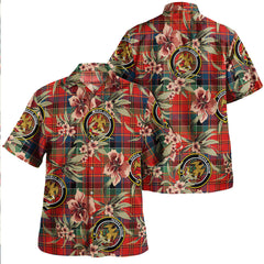 Clan Hay and Leith Modern Tartan Crest Badge Aloha Hawaiian Shirt Tropical Old Style ED92 Hay and Leith Modern Tartan Tartan Today   
