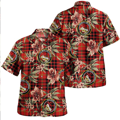 Clan MacDonald of Ardnamurchan (Donald of Ardnamurchan) Modern Tartan Crest Badge Aloha Hawaiian Shirt Tropical Old Style GJ52
