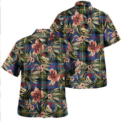 Clan MacDonald of Borrodale (Donald Borrodale Historic) Modern Tartan Crest Badge Aloha Hawaiian Shirt Tropical Old Style GL10 MacDonald of Borrodale (Donald Borrodale Historic) Modern Tartan Tartan Today   