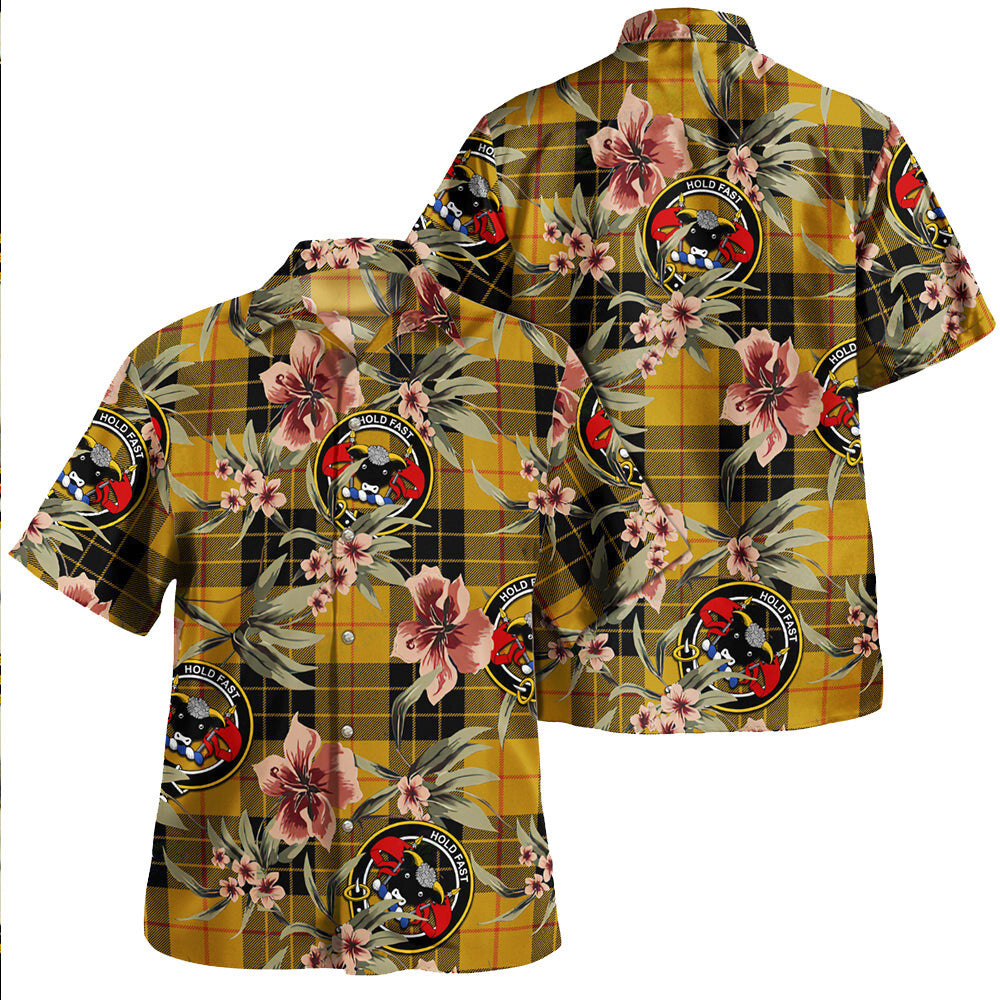 Clan MacLeod of Lewis Ancient Tartan Crest Badge Aloha Hawaiian Shirt Tropical Old Style WC45 MacLeod of Lewis Ancient Tartan Tartan Today   