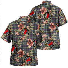 Clan MacBride Weathered Tartan Crest Badge Aloha Hawaiian Shirt Tropical Old Style OU70 MacBride Weathered Tartan Tartan Today   