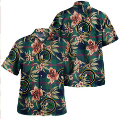 Clan Laurie Modern Tartan Crest Badge Aloha Hawaiian Shirt Tropical Old Style KP60 Laurie Modern Tartan Tartan Today   