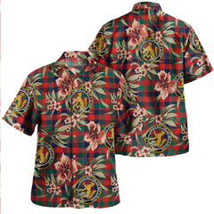 Clan MacGowan (Gow) Modern Tartan Crest Badge Aloha Hawaiian Shirt Tropical Old Style SX24 MacGowan (Gow) Modern Tartan Tartan Today   
