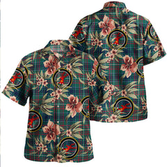 Clan MacConnell Modern Tartan Crest Badge Aloha Hawaiian Shirt Tropical Old Style CN96 MacConnell Modern Tartan Tartan Today   