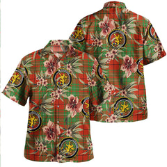 Clan Cumming (MacAulay #2) Ancient Tartan Crest Badge Aloha Hawaiian Shirt Tropical Old Style IJ84 Cumming (MacAulay #2) Ancient Tartan Tartan Today   