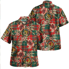 Clan Hay Modern Tartan Crest Badge Aloha Hawaiian Shirt Tropical Old Style FX31 Hay Modern Tartan Tartan Today   