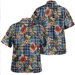Clan MacDonald Lord of the Isles Hunting Blue (Donald Lord of the Isles Hunting Blue) Modern Tartan Crest Badge Aloha Hawaiian Shirt Tropical Old Style CZ76 MacDonald Lord of the Isles Hunting Blue (Donald Lord of the Isles Hunting Blue) Modern Tartan Tartan Today   