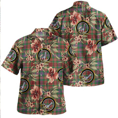 Clan MacCall (MacColl) Ancient Tartan Crest Badge Aloha Hawaiian Shirt Tropical Old Style YT98 MacCall (MacColl) Ancient Tartan Tartan Today   
