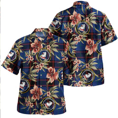 Clan Home Modern Tartan Crest Badge Aloha Hawaiian Shirt Tropical Old Style VC10 Home Modern Tartan Tartan Today   