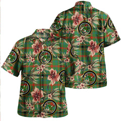 Clan MacDonagh Ancient Tartan Crest Badge Aloha Hawaiian Shirt Tropical Old Style KW95 MacDonagh Ancient Tartan Tartan Today   