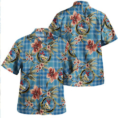 Clan MacDonald Lord of the Isles Hunting Blue (Donald Lord of the Isles Hunting Blue) Ancient Tartan Crest Badge Aloha Hawaiian Shirt Tropical Old Style OI29 MacDonald Lord of the Isles Hunting Blue (Donald Lord of the Isles Hunting Blue) Ancient Tartan Tartan Today   