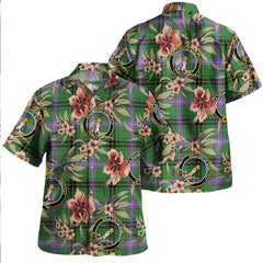 Henderson (MacKendrick) Ancient Tartan Clan Crest Badge Aloha Hawaiian Shirt Tropical Old Style HE82 Henderson (MacKendrick) Ancient Tartan Tartan Today   