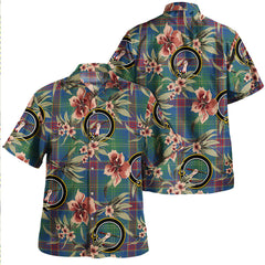 Clan Hart Modern Tartan Crest Badge Aloha Hawaiian Shirt Tropical Old Style UT78 Hart Modern Tartan Tartan Today   