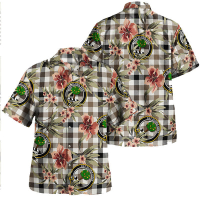 Clan Hogg Ancient Tartan Crest Badge Aloha Hawaiian Shirt Tropical Old Style OY58