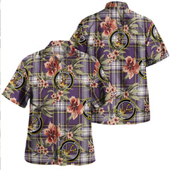 Clan Maver Dress Weathered Tartan Crest Badge Aloha Hawaiian Shirt Tropical Old Style SL39 Maver Dress Weathered Tartan Tartan Today   