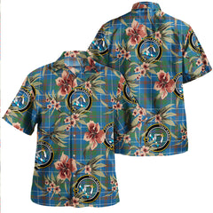 Clan MacHardy Ancient Tartan Crest Badge Aloha Hawaiian Shirt Tropical Old Style QU62 MacHardy Ancient Tartan Tartan Today   