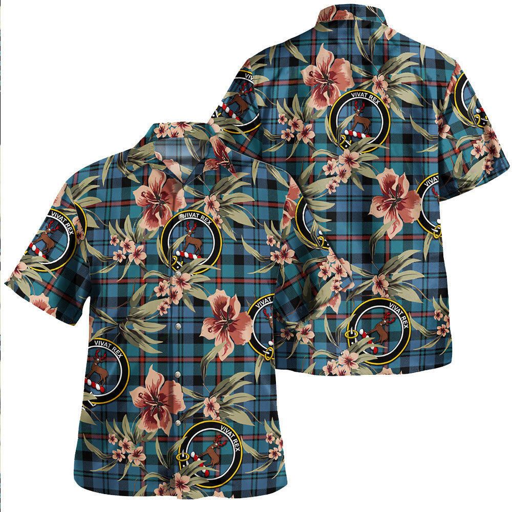 Clan MacCorquodale Ancient Tartan Crest Badge Aloha Hawaiian Shirt Tropical Old Style NH52 MacCorquodale Ancient Tartan Tartan Today   