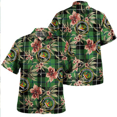 Douglas Ancient Tartan Clan Crest Badge Aloha Hawaiian Shirt Tropical Old Style IX18 Douglas Ancient Tartan Tartan Today   