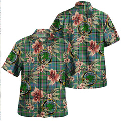 Clan Cooper Ancient Tartan Crest Badge Aloha Hawaiian Shirt Tropical Old Style CI36 Cooper Ancient Tartan Tartan Today   