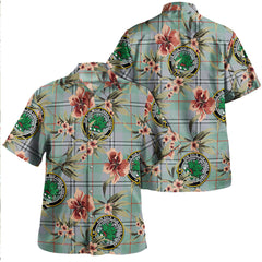 Clan Irvine of Glentulchan Ancient Tartan Crest Badge Aloha Hawaiian Shirt Tropical Old Style NZ23 Irvine of Glentulchan Ancient Tartan Tartan Today   
