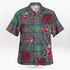 Clan Isle of Skye Tartan Scottish Lion Hawaiian Shirt TT83 Isle of Skye Tartan Tartan Hawaii Shirt   