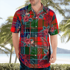 Clan Macnicol Tartan Scottish Lion Hawaiian Shirt GW97 Macnicol Tartan Tartan Hawaii Shirt   