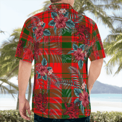Clan Livingstone Modern Tartan Scottish Lion Hawaiian Shirt ZE11 Livingstone Modern Tartan Tartan Hawaii Shirt   