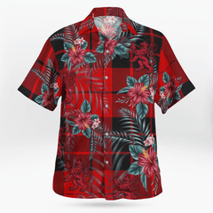 Clan MacLeod of Raasay Tartan Scottish Lion Hawaiian Shirt UU56 MacLeod of Raasay Tartan Tartan Hawaii Shirt   