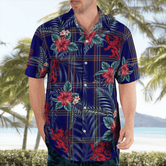 Clan Crichton Tartan Scottish Lion Hawaiian Shirt RS93 Crichton Tartan Tartan Hawaii Shirt   