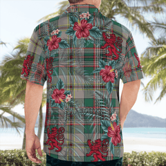 Clan Craig Ancient Tartan Scottish Lion Hawaiian Shirt ZB19 Craig Ancient Tartan Tartan Hawaii Shirt   