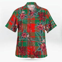 Clan MacGregor Ancient Tartan Scottish Lion Hawaiian Shirt EG21 MacGregor Ancient Tartan Tartan Hawaii Shirt   