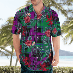 Clan MacArthur – Milton Tartan Scottish Lion Hawaiian Shirt RJ15 MacArthur – Milton Tartan Tartan Hawaii Shirt   