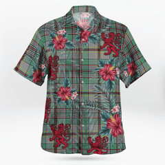 Clan Craig Tartan Scottish Lion Hawaiian Shirt UV54 Craig Tartan Tartan Hawaii Shirt   