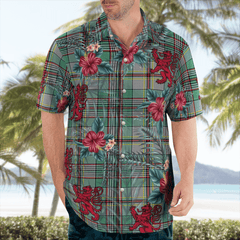 Clan Craig Tartan Scottish Lion Hawaiian Shirt UV54 Craig Tartan Tartan Hawaii Shirt   