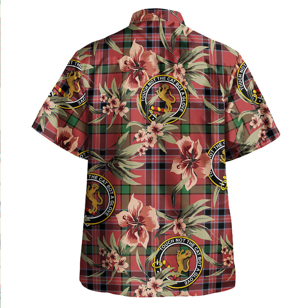 Clan MacNiven Ancient Tartan Crest Badge Aloha Hawaiian Shirt Tropical Old Style IV71 MacNiven Ancient Tartan Tartan Today   