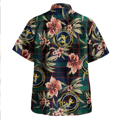 Clan Stewart Old Modern Tartan Crest Badge Aloha Hawaiian Shirt Tropical Old Style GF85 Stewart Old Modern Tartan Tartan Today   